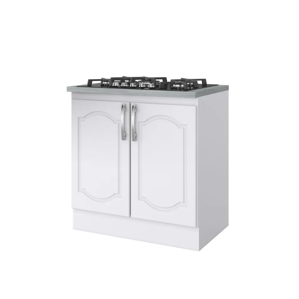 Balcão 80 cm Canção 2 Portas Futura 1405.001 Branco SE