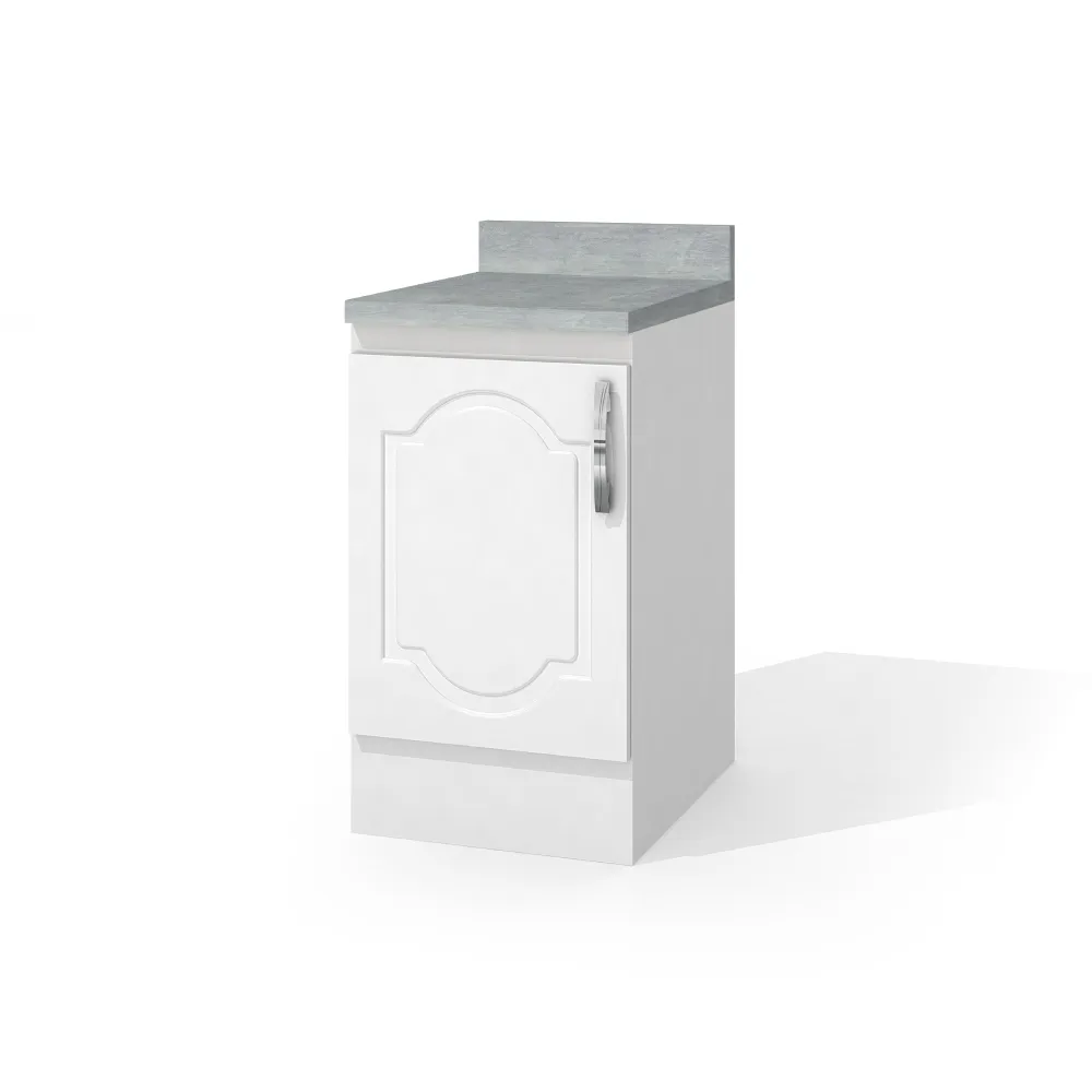 Balcão 30 cm Canção 1 Porta Futura 1479.001 Branco SE