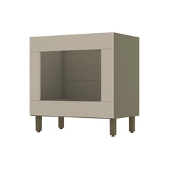 Balcão para Forno de Embutir 80cm Henn Connect C85-35 Duna/Cristal SE