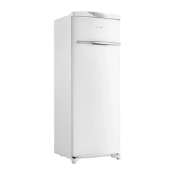 Freezer Vertical Frost Free Flex 1 Porta 228L Brastemp BVR28NB Branco