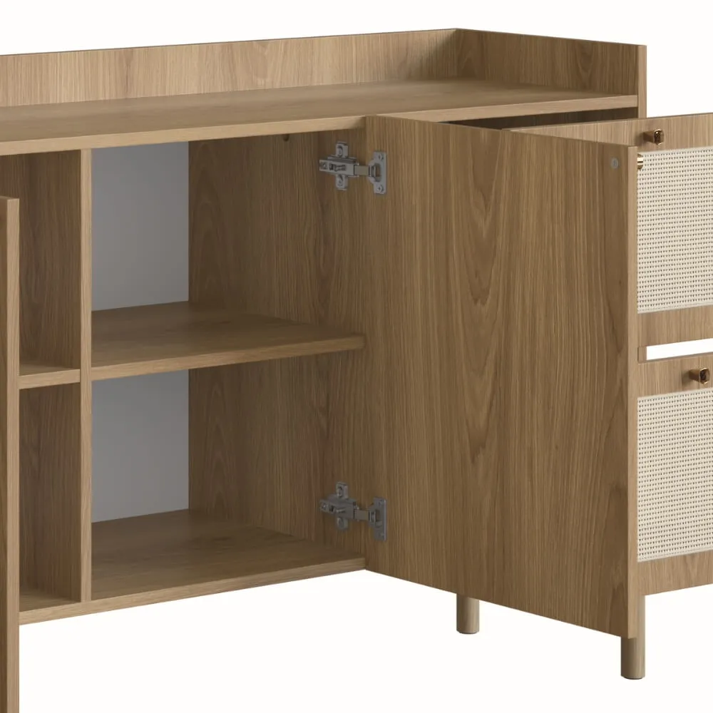 Buffet Artesano Oslo 3 Portas 2 Gavetas 27935 HNV.PR Hanover SE