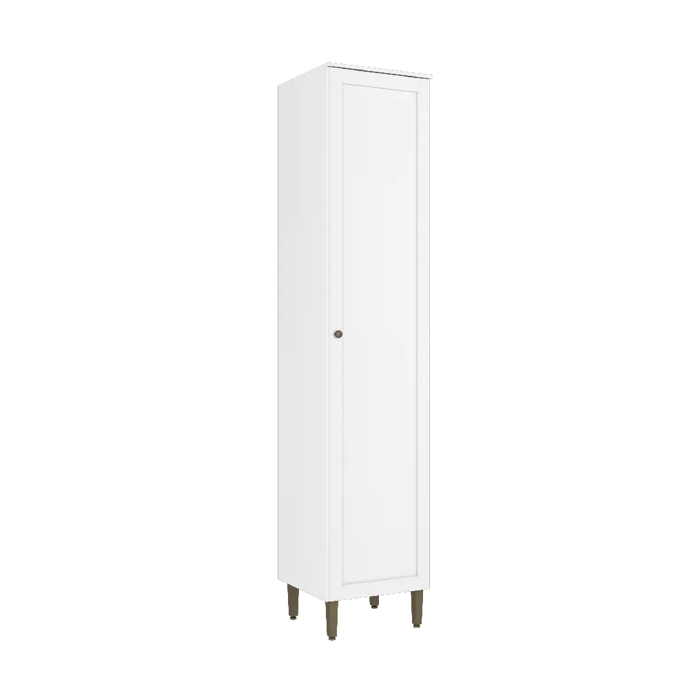 Paneleiro 1 Porta THB Classy CC290 4 Pratelieras Branco SE