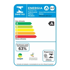 Fogão 2 Bocas Portátil Acendimento Manual Venax Flamalar Vetrô Branco