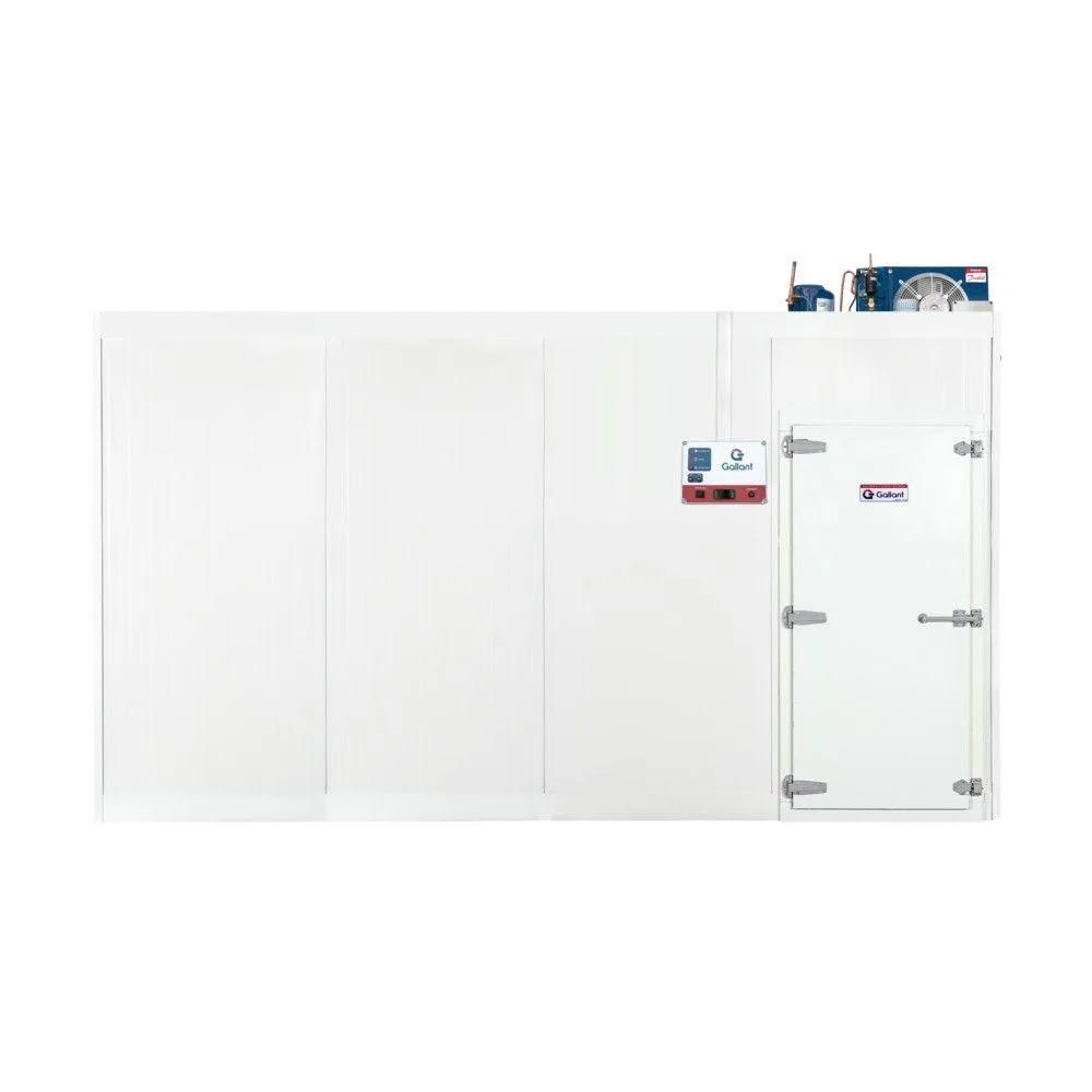 Câmara Fria Gallant 06R-DCP 4x4 Painéis Resfriado Standard com Piso Pain com Condensadora Danfoss 220V Trifásico