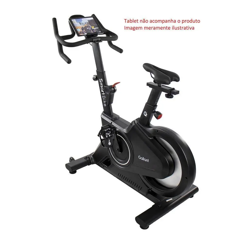 Bicicleta Ergométrica Gallant Smart Spinning Até 150Kg Magnética (GSB18SMGA-PT)