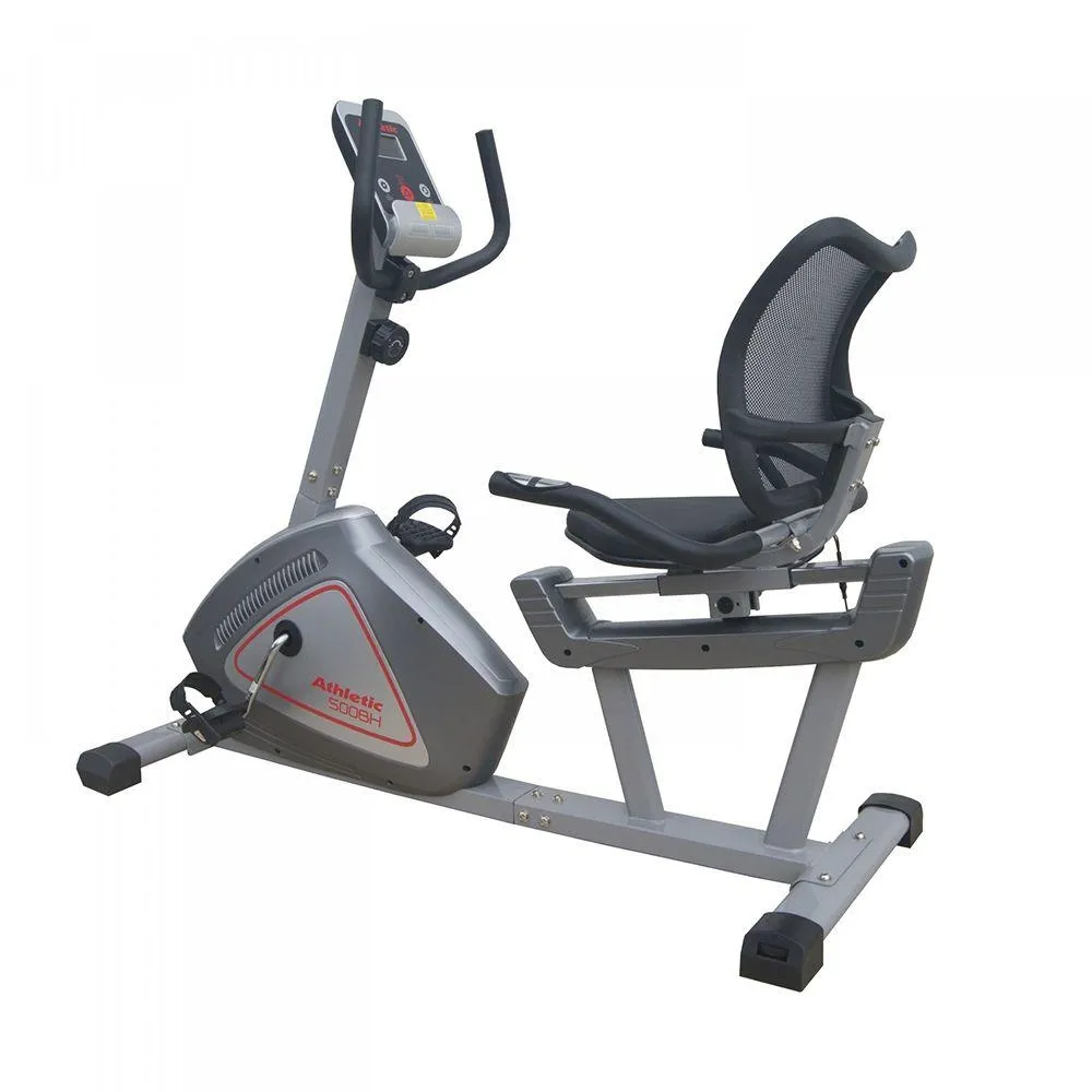 Bicicleta Ergométrica Athletic 500bh Horizontal até 110kg Magnética 03585