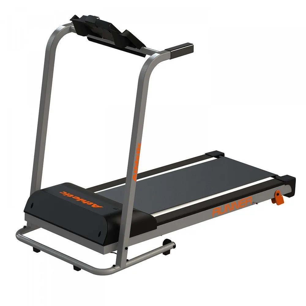 Esteira Eletrônica Athletic Runner Motor 4.0 HPM até 14KM/H 120KG 2 Níveis de Inclinação Bivolt 3256