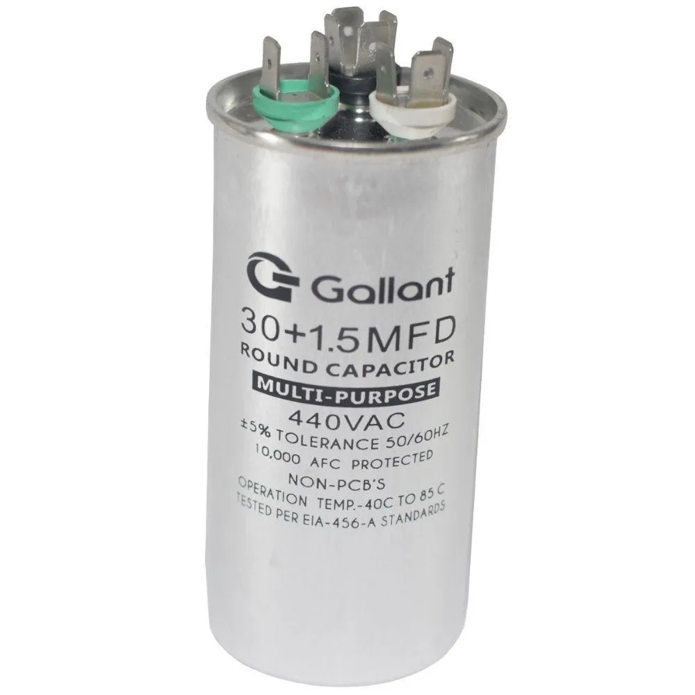 Capacitor CBB65 Gallant 30+1 5MF +-5% 440 VAC