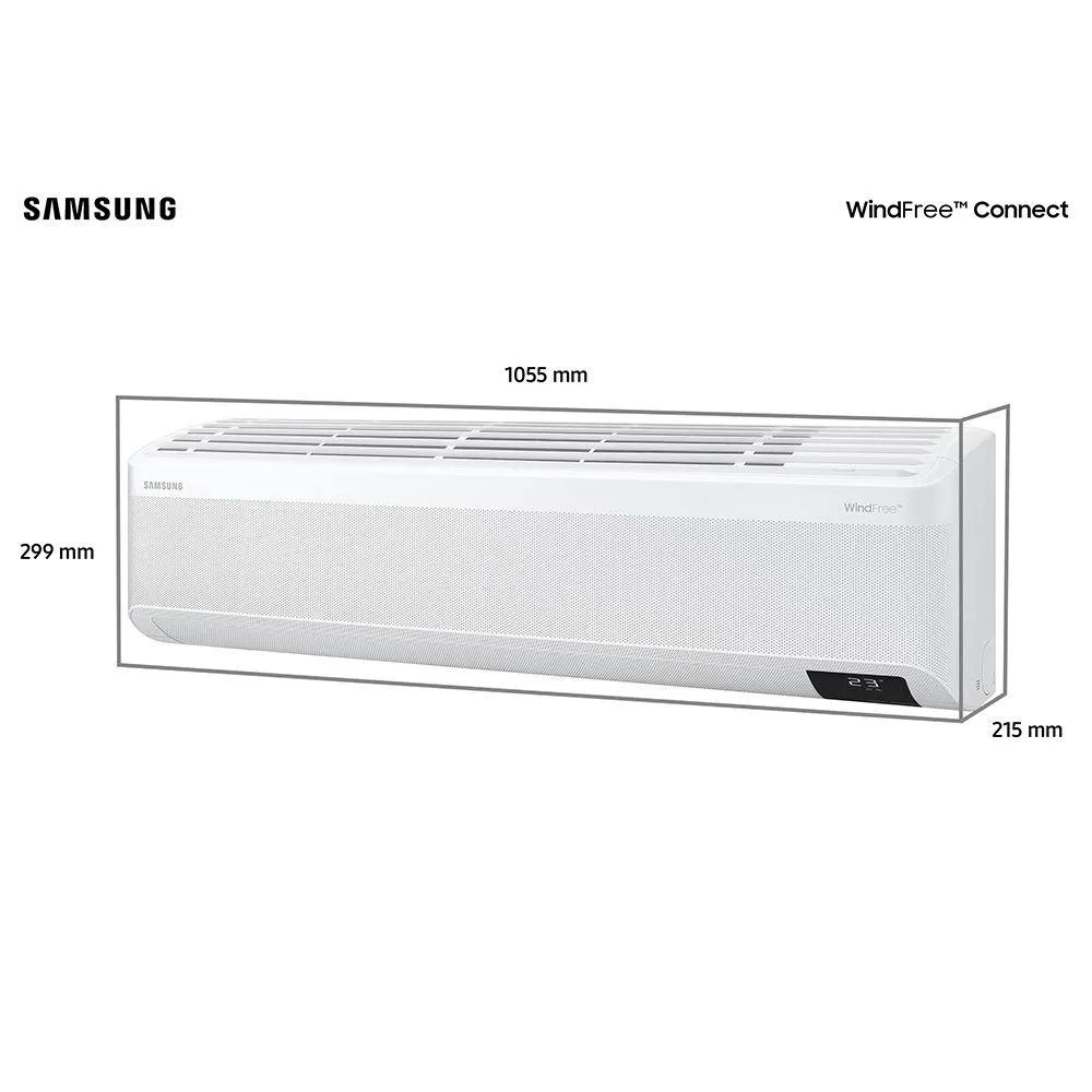 Ar Condicionado Split Inverter Samsung WindFree Connect 18000 BTUs Frio 220V AR18BVFAAWKXAZ