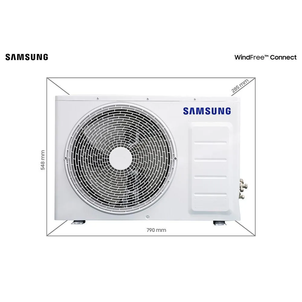 Ar Condicionado Split Inverter Samsung WindFree Connect 18000 BTUs Frio 220V AR18BVFAAWKXAZ