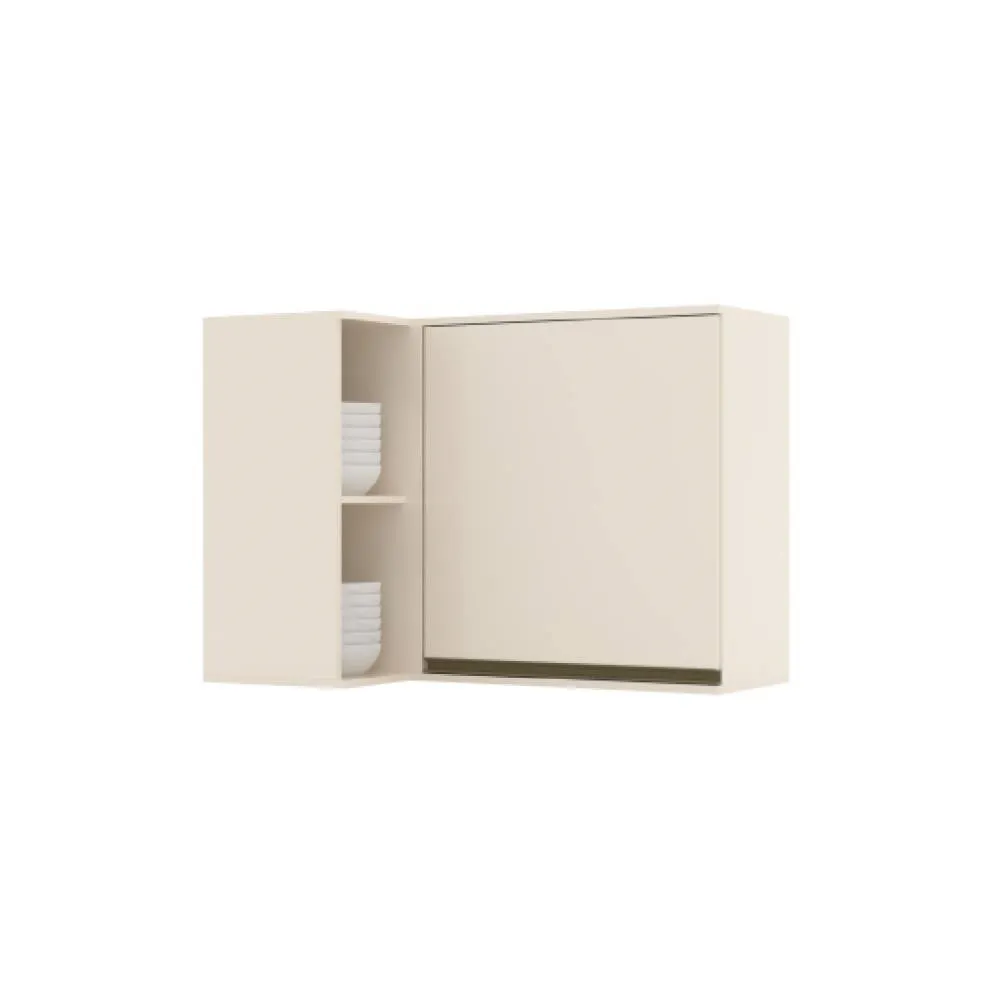 Aéreo 94,5CM Henn 1 Porta Connect C58-139 Off White SE