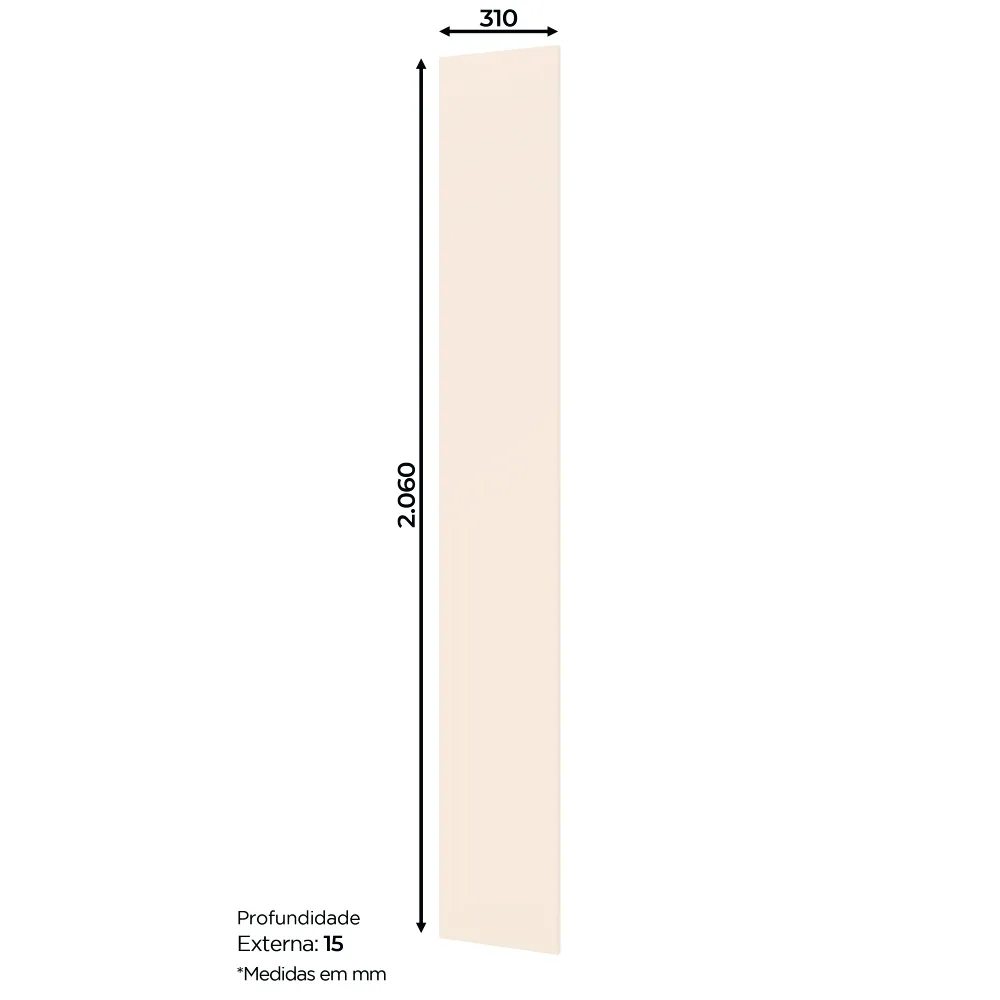 Lateral Henn Connect C75-139 OFF White SE