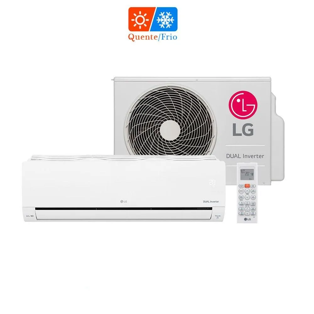 Ar Condicionado Split LG 18000 BTUs Dual Inverter Voice Quente/Frio 220V S4-W18KL31C