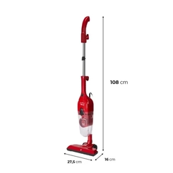 Aspirador Vertical 1.400W Filtro Ciclone Britânia BAS1500V Vermelho