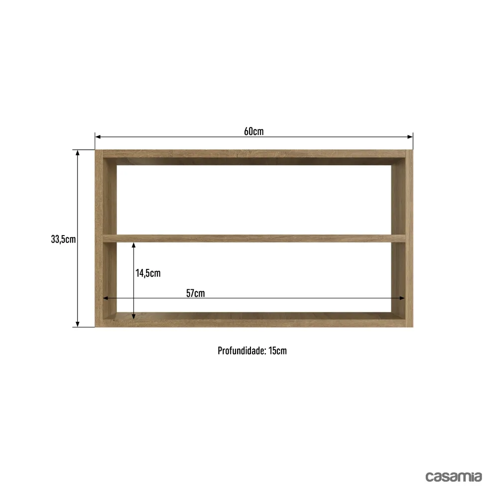 Aéreo Porta Tempero 60CM Casamia One 37460002 Teka SE