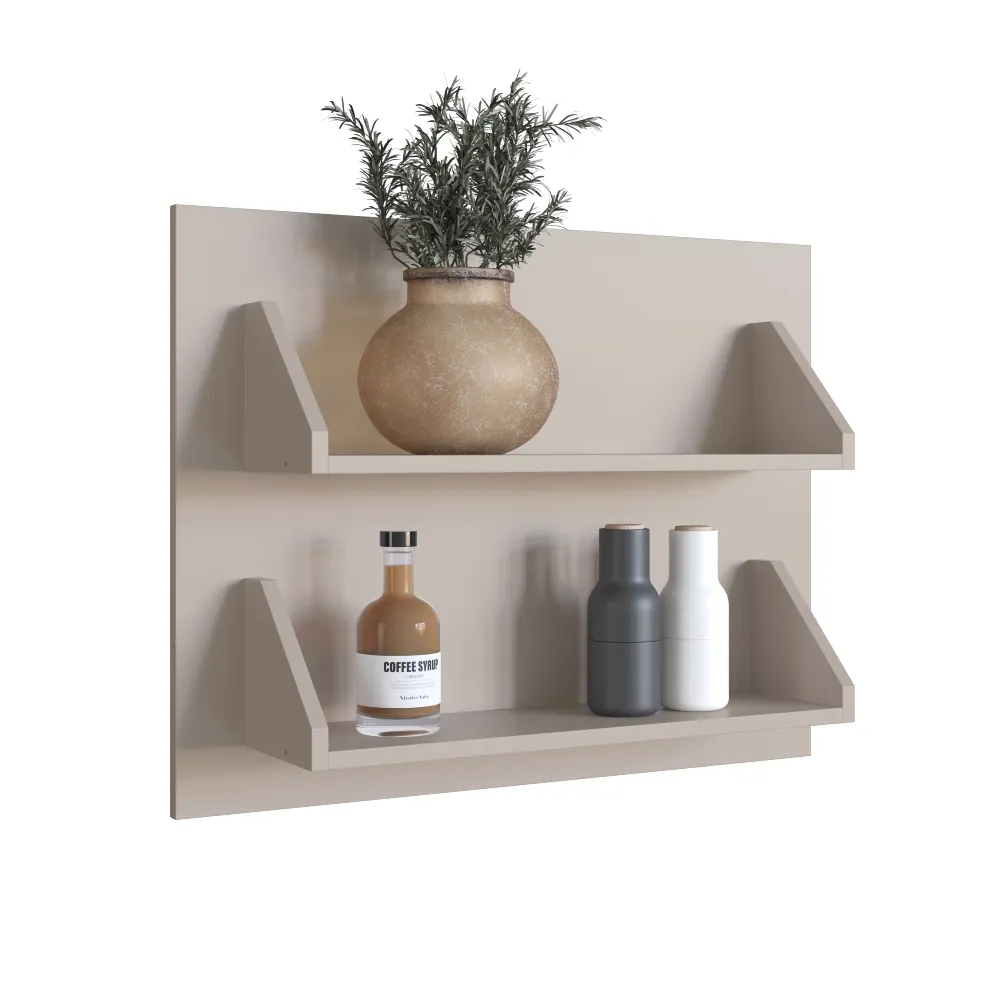 Aéreo Painel 2 Prateleiras 70CM Casamia One 37470003 Cinnamon SE