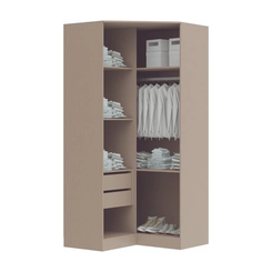 Guarda-Roupa de Canto Closet 2 Portas Castro 7206M Duna/Line SE
