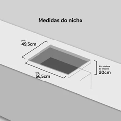 Cooktop de Indução 4 Bocas Painel Touch Dako Supreme Preto