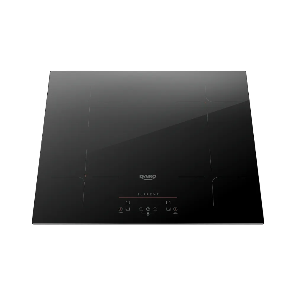 Cooktop de Indução 4 Bocas Dako Supreme Painel Touch 400000350 Preto