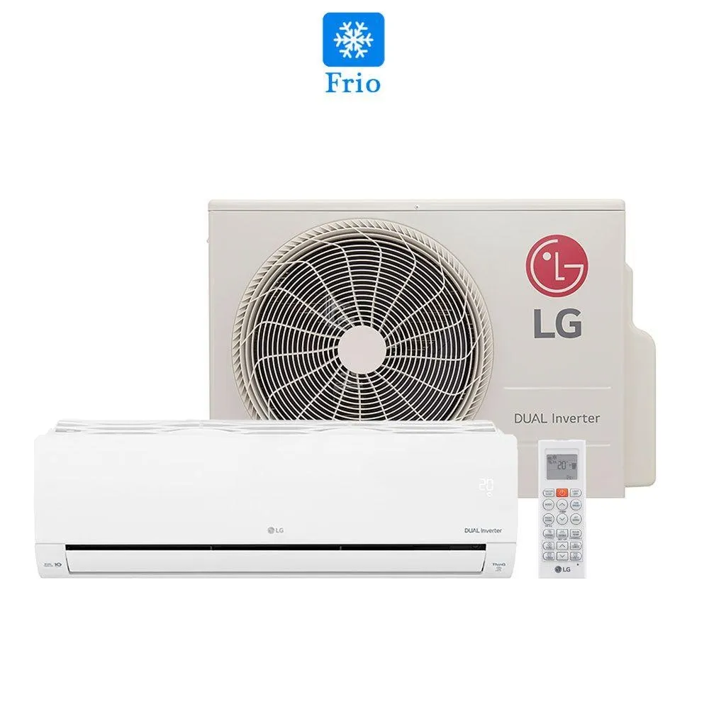 Ar Condicionado Split LG 24000 BTUs Dual Inverter Voice Frio 220V S4-Q24K231E