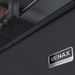 Fogão a Lenha Nº 1 Venax Le Corbusier Preto Saída Central Traseira