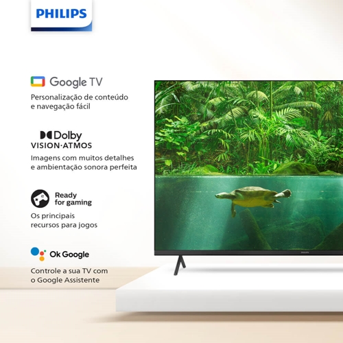 Smart Tv 55'' 4k Android 55pug7406 Philips Bivolt