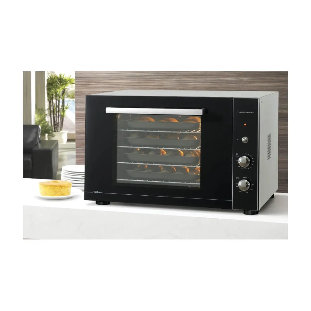 Forno Elétrico Fischer Turbo Fast 80L Preto SE