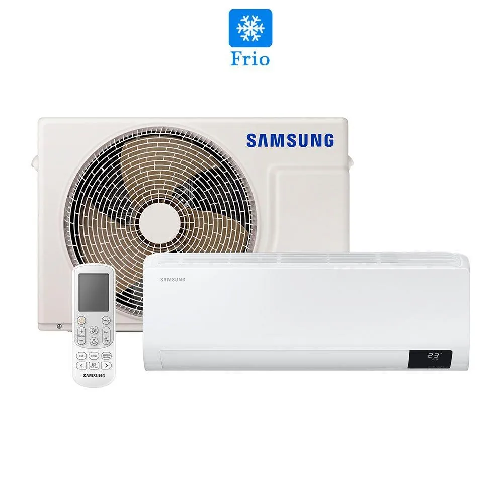 Ar Condicionado Split Samsung Digital Inverter Ultra 9000 BTUs Frio 220V AR09BVHZCWKXAZ