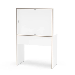 Penteadeira Politorno Virgínia com Espelho 1 Gaveta Branco