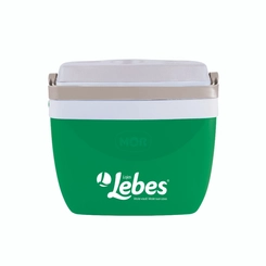 Caixa Térmica Cooler 12 Litros Mor 25111024 Lebes Verde/Branca