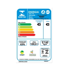 Fogão 5 Bocas Mesa Inox e Tripla Chama Dako Magister Preto Bivolt