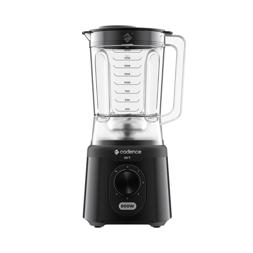 Liquidificador 2,5L 800W 5 Velocidades Cadence LIQ200 Preto
