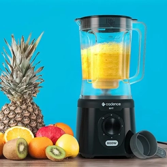 Liquidificador 2,5L 800W 5 Velocidades Cadence LIQ200 Preto