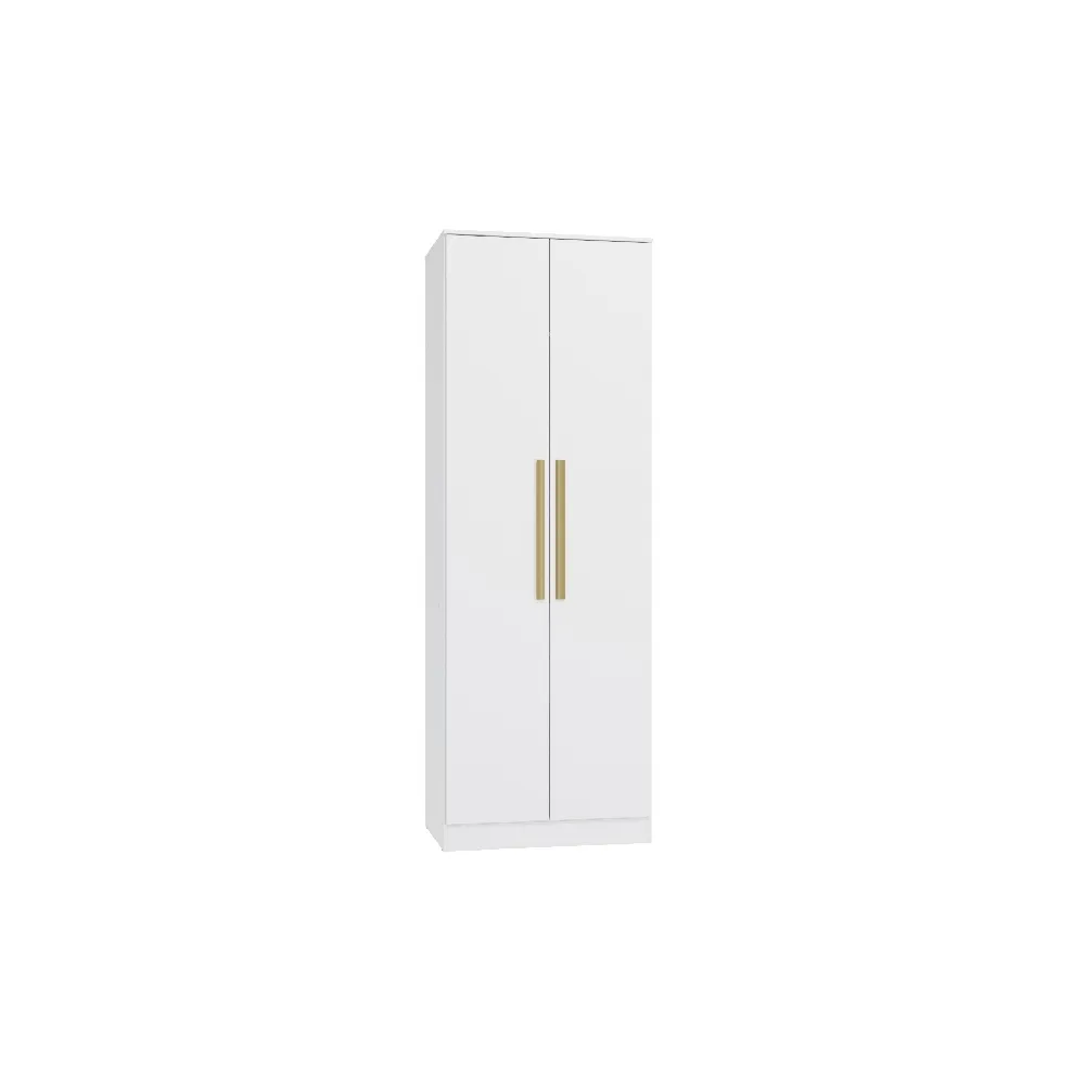 Guarda-Roupa 2 Portas Kappesberg N535 2 Gavetas Branco SE