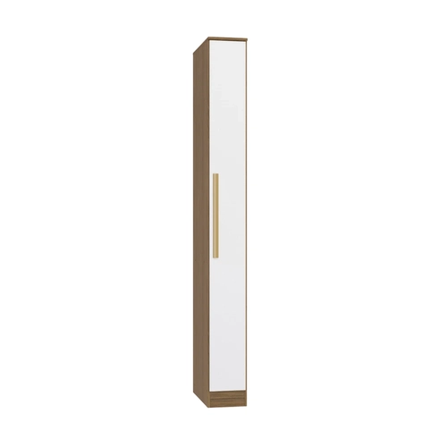 Guarda-Roupa 1 Porta Kappesberg N532 Nogueira/Branco SE