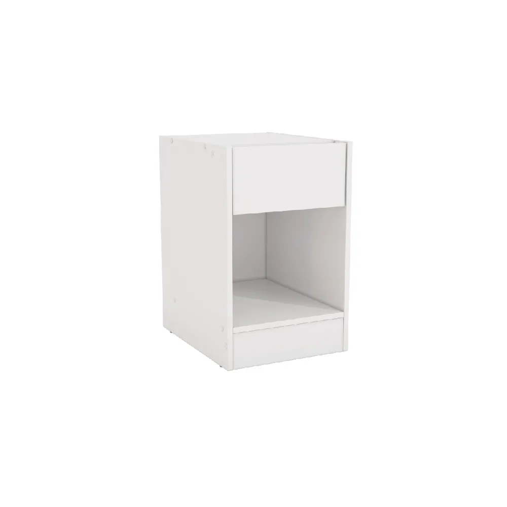 Mesa de Cabeceira Kappesberg N529 1 Gaveta Branco SE