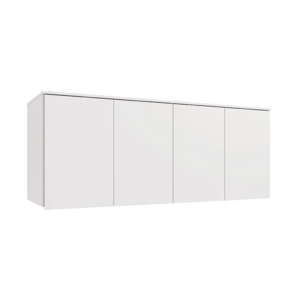 Aéreo 175CM Kappesberg 4 Portas Adapt N543 Branco SE