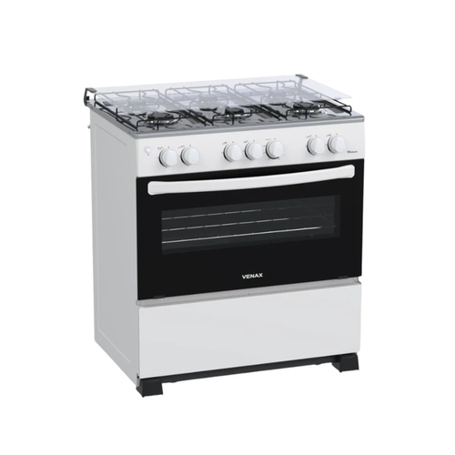 Fogão 6 Bocas Mesa Inox Venax Picasso Branco Bivolt