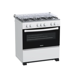 Fogão 6 Bocas Mesa Inox Venax Picasso Branco Bivolt
