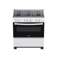 Fogão 6 Bocas Mesa Inox Venax Picasso Branco Bivolt