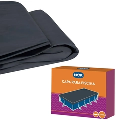 Capa para Piscina Mor Premium 7.600L Azul Escuro
