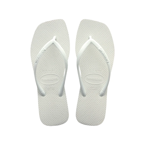 Chinelo Feminino Havaianas Slim Square 4148301 Branco