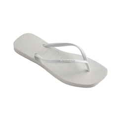 Chinelo Feminino Havaianas Slim Square 4148301 Branco