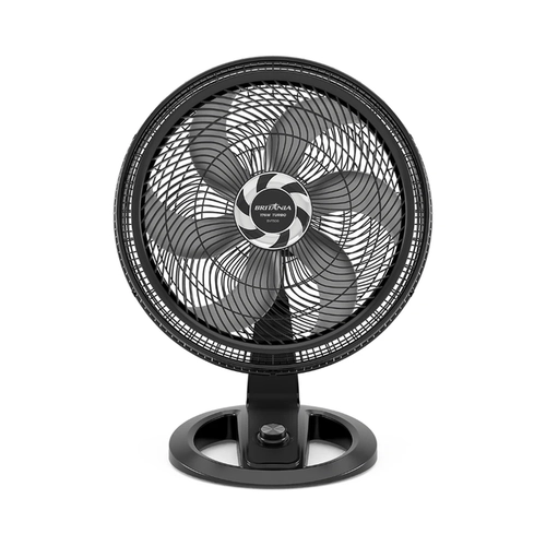 Ventilador de Mesa com 6 Pás 176W Britânia Maxx Force BVT500 Preto