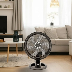 Ventilador de Mesa com 6 Pás 176W Britânia Maxx Force BVT500 Preto