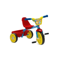 Triciclo Infantil Bandeirante Bandy com Carenagem 756 Vermelho/Azul/Amarelo