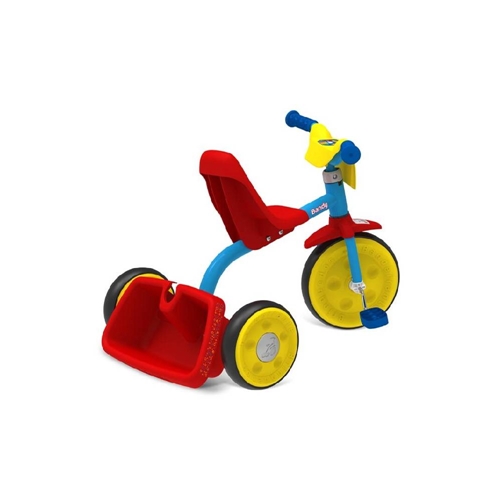 Triciclo Infantil Bandeirante Mototico Função Passeio Rosa