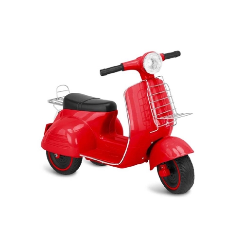 Mini Moto Elétrica Infantil 6V Lambreta Bandeirante 2903 Vermelha