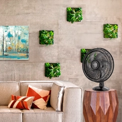 Ventilador 3 em 1 com 6 Pás 160W Britânia Turbo Silencioso BVT466 Preto