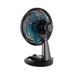 Ventilador de Mesa com 10 Pás 174W Britânia Maxx Force BVT491 Preto e Azul